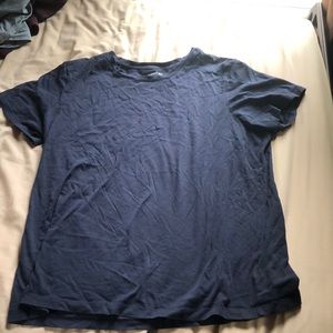 size large lands end short sleeved tee